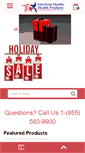 Mobile Screenshot of americanqualityhealthproducts.com